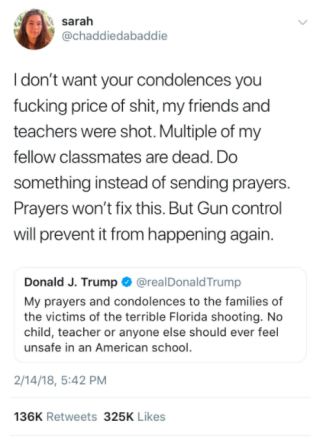 Anguished Tweets From Florida School Shooting Survivors The Atlantic