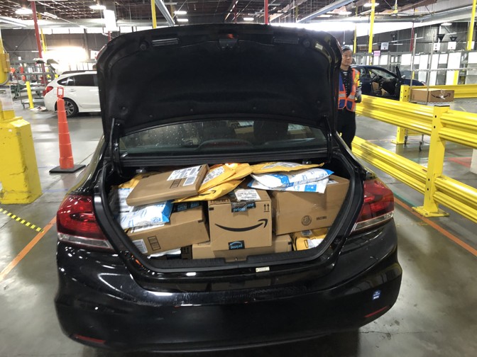 amazon flex type of car