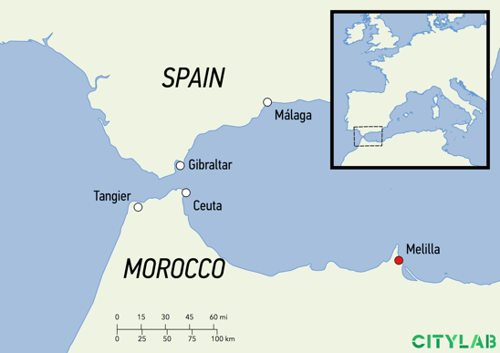 The African Migrants Trapped in a Spanish Enclave in Morocco - CityLab