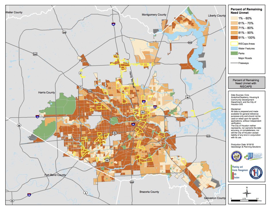 Houston Reconstructs Hurricane Harvey To Better Target Recovery Efforts ...