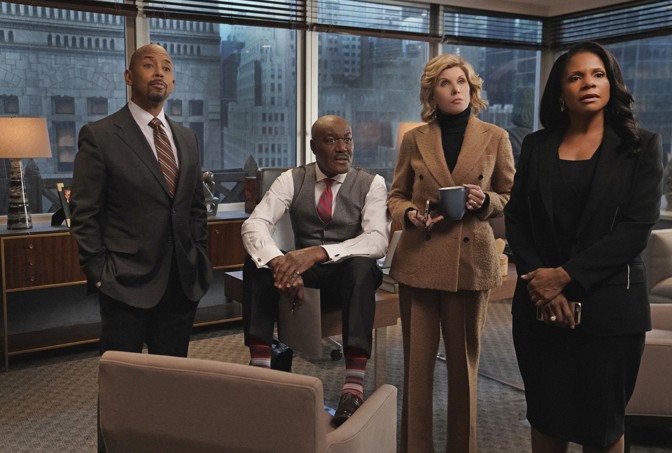 The Good Fight Season 3 Christine Baranski Leans In The Atlantic