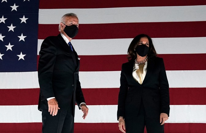 Joe Biden and Kamala Harris
