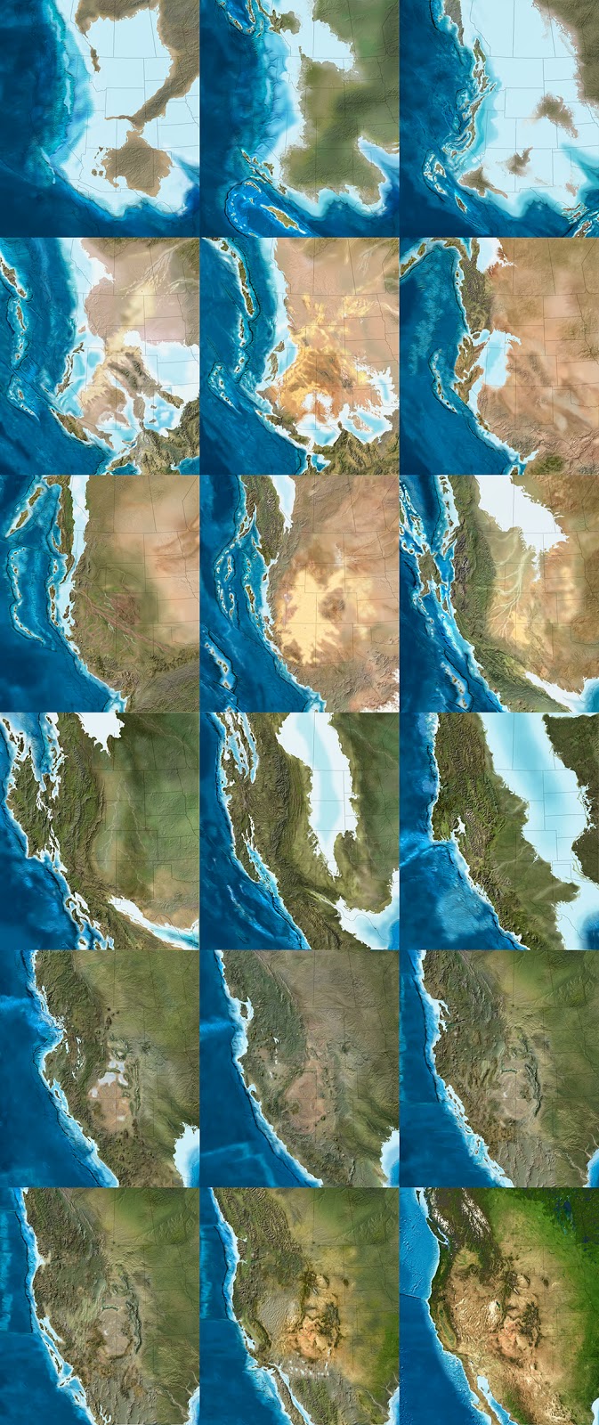 What Did The Continents Look Like Millions Of Years Ago