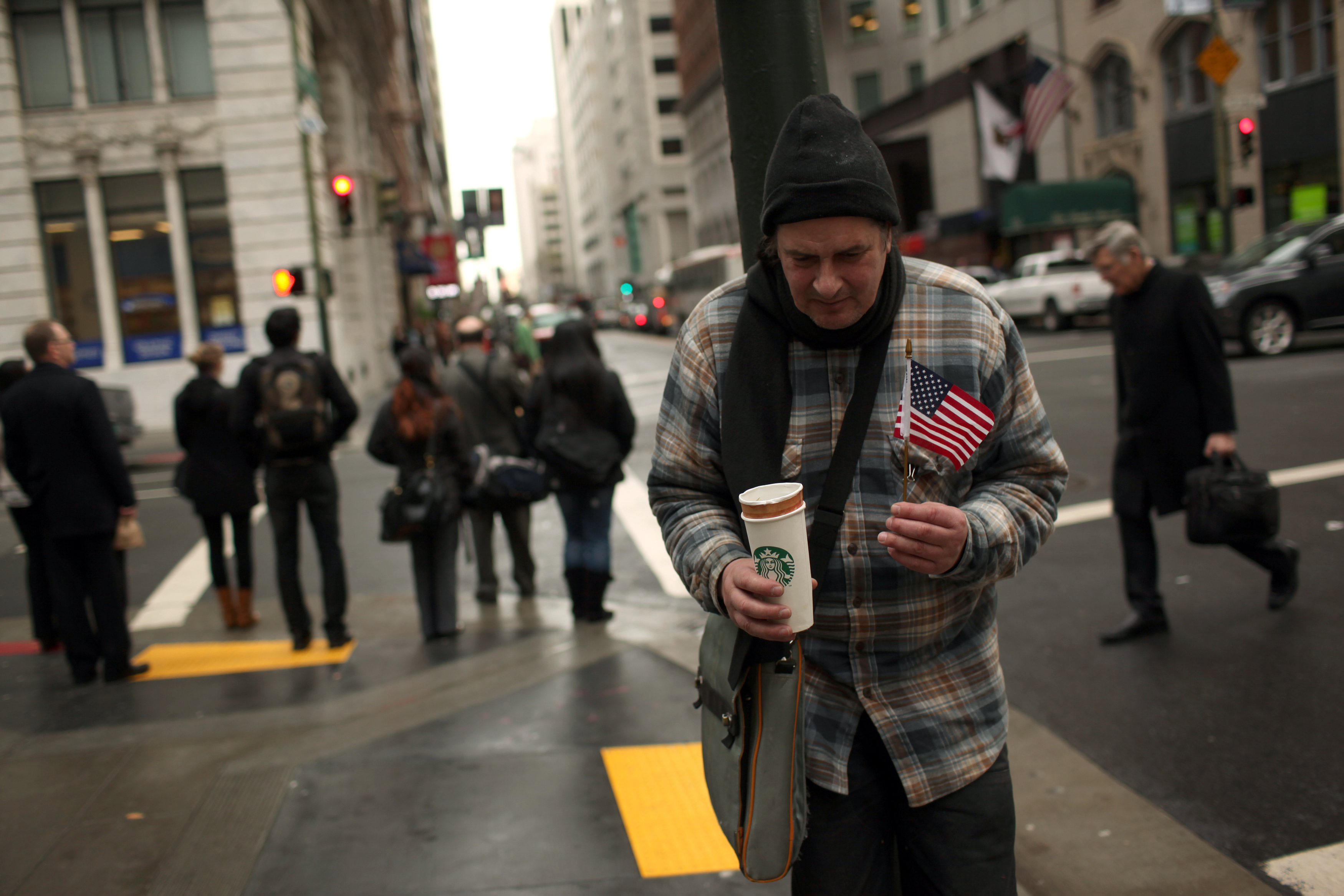 Homeless Poverty Flag Reuters 