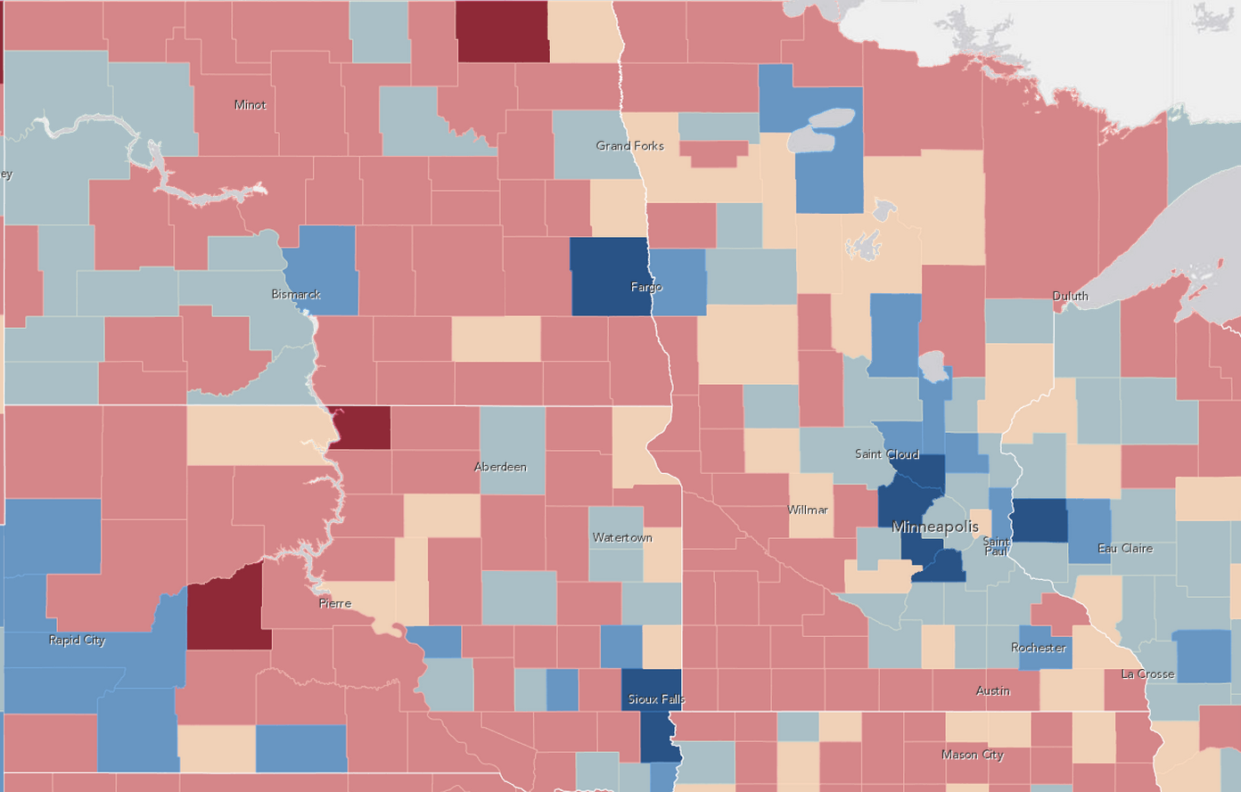 A City With Its Economic Bones Revealed The Look of Sioux Falls Our