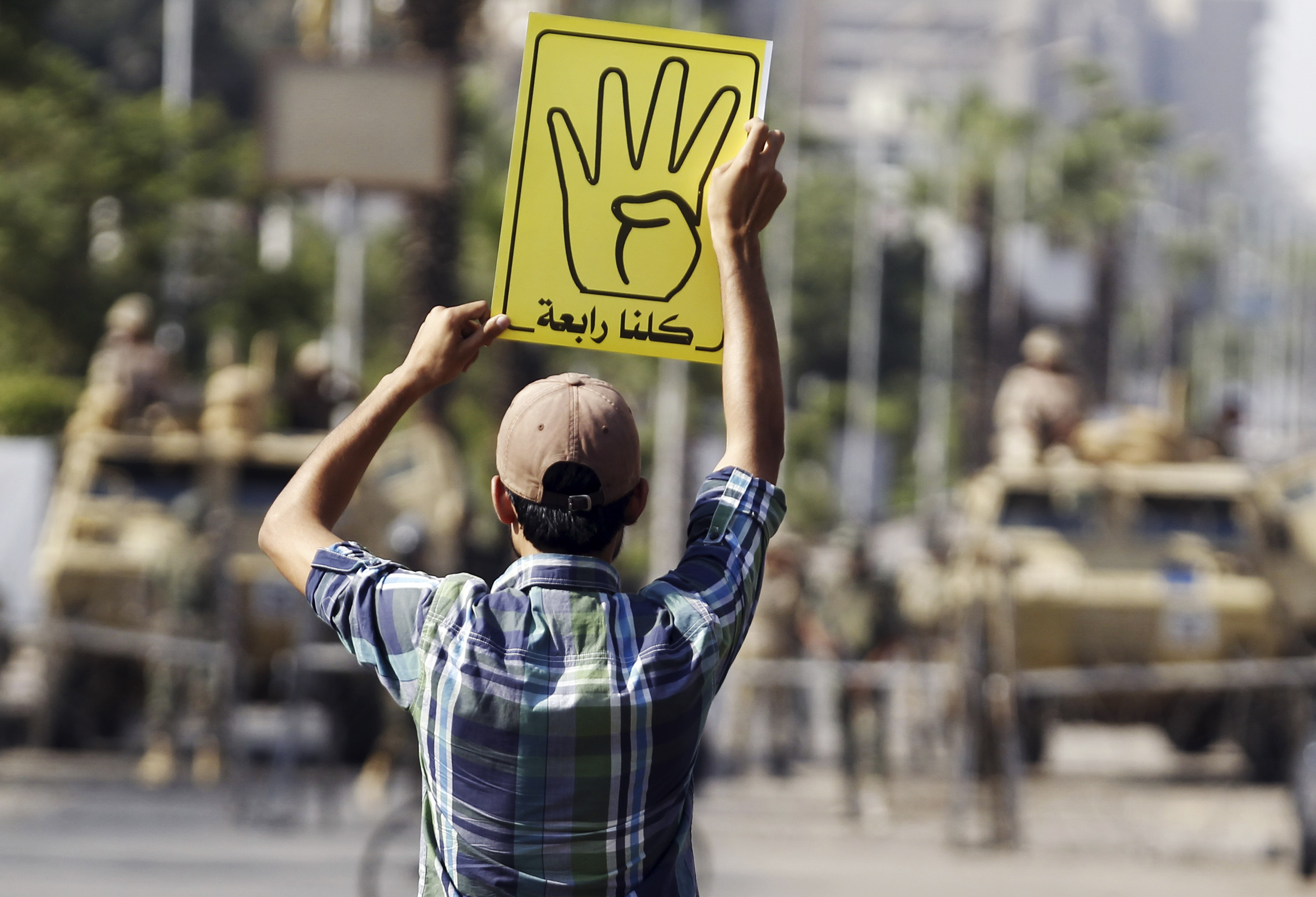 What This Hand Gesture Means for Egypt #39 s Future The Atlantic