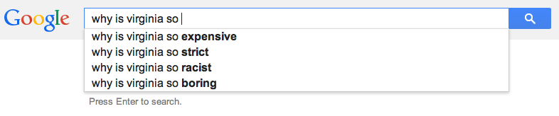 'Why Is Pennsylvania So Haunted?': The U.S. According to Autocomplete ...