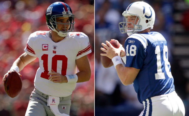 The Sheer Absurdity of Favoring Eli Manning Over Peyton Manning - The  Atlantic