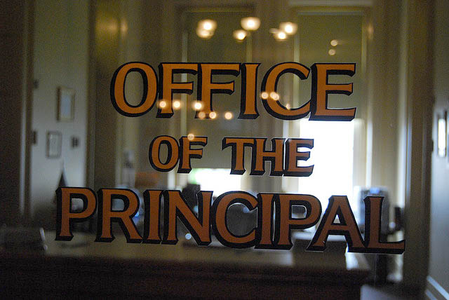 high school principal vs principle