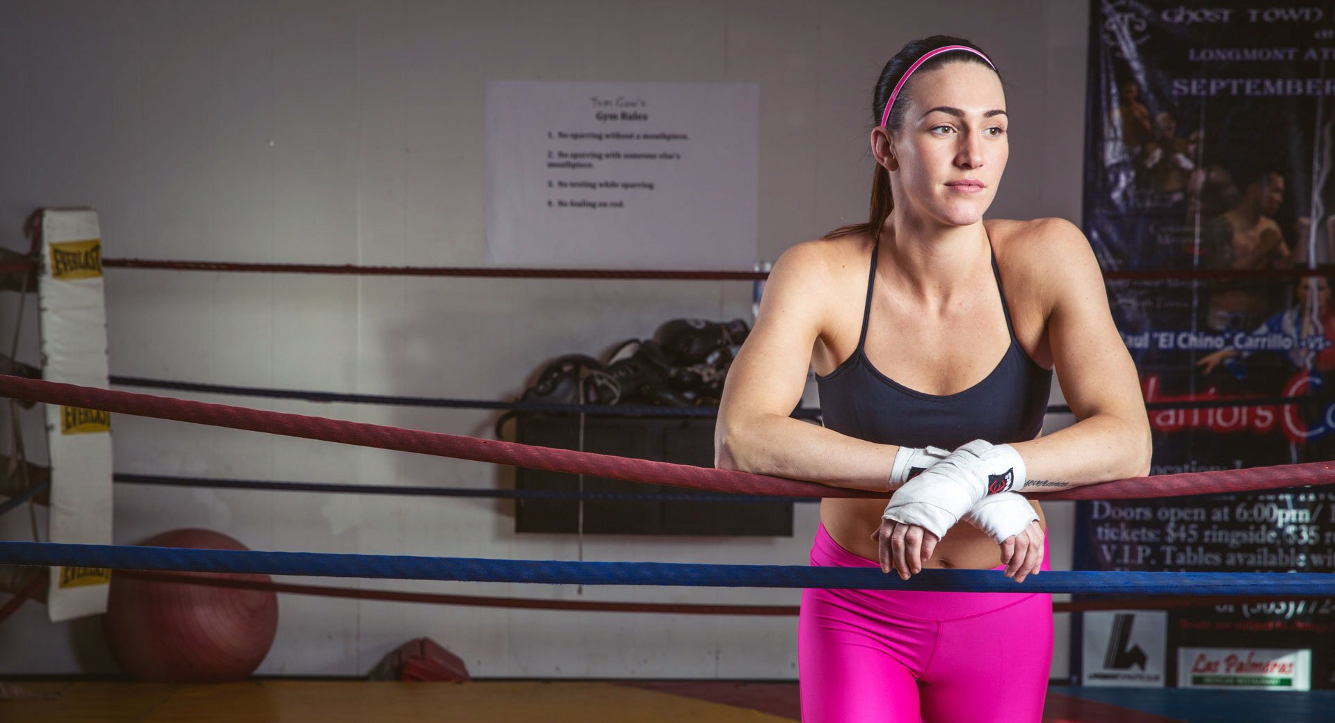A Boxer's Journey from the Runway to the Ring