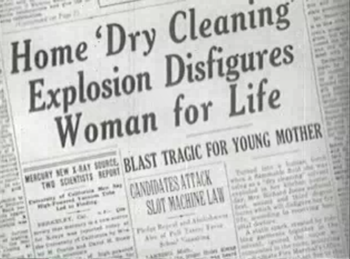 A Warning From 1941 Don T Wash Laundry With Gasoline The Atlantic