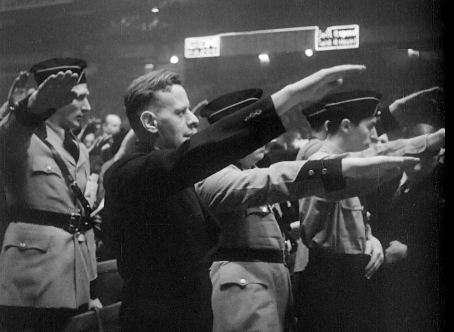 Footage Of German American Bund Nazi Rally In Madison Square