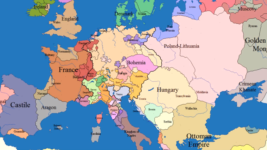 An Epic Time Lapse Map Of Europe Over The Past 1 000 Years The