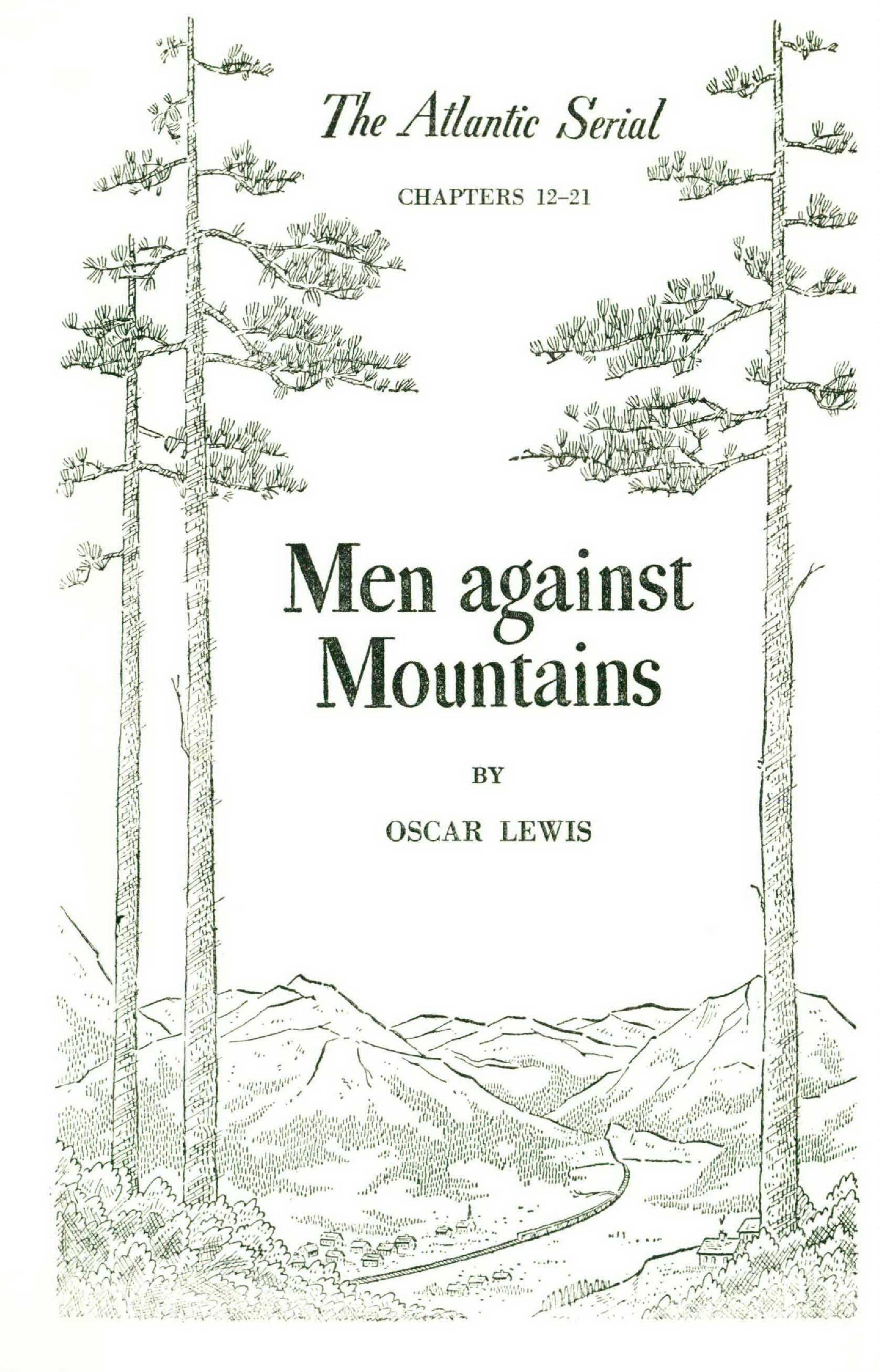 Men Against Mountains - The Atlantic