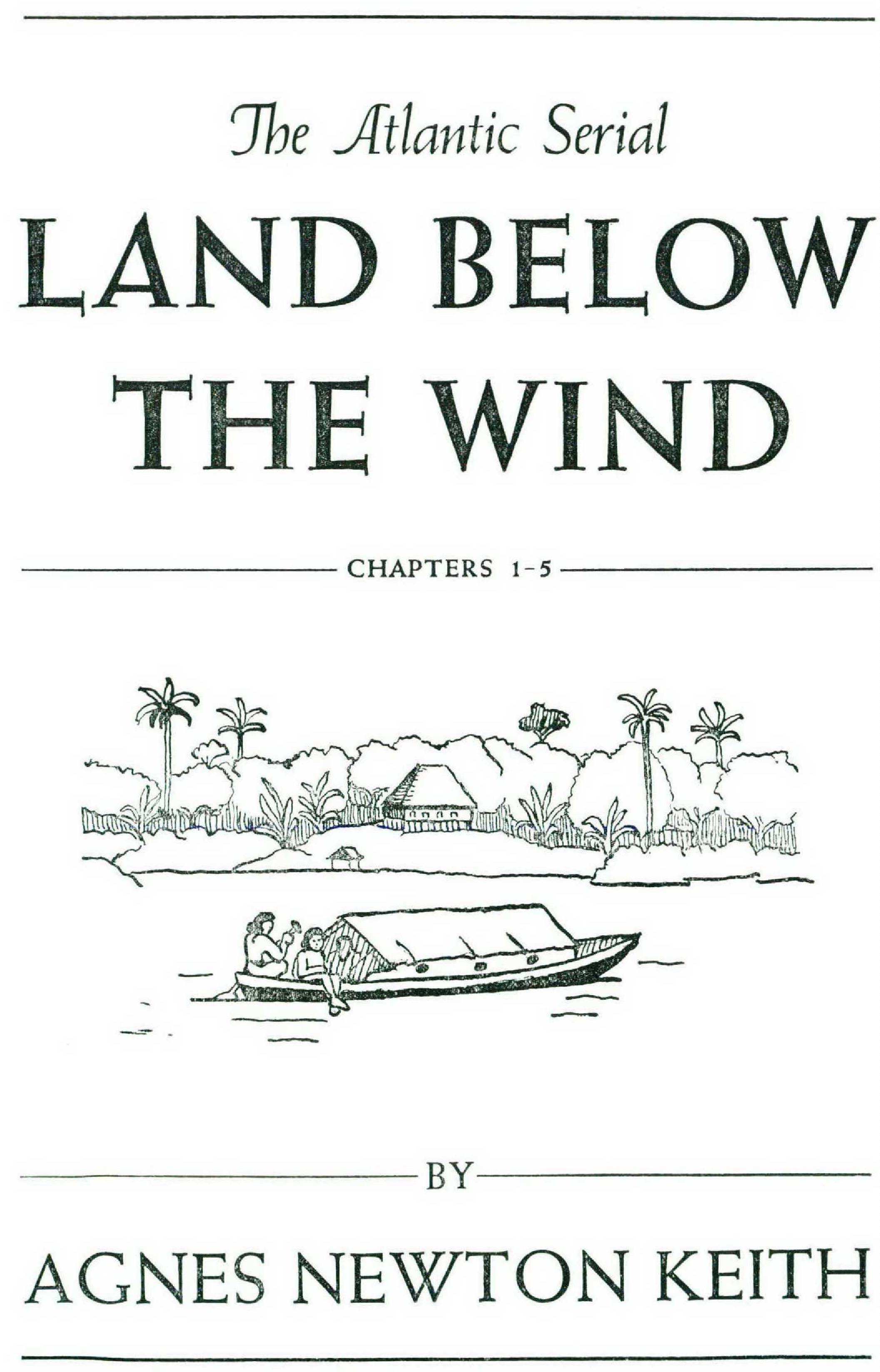 Land Below the Wind - The Atlantic