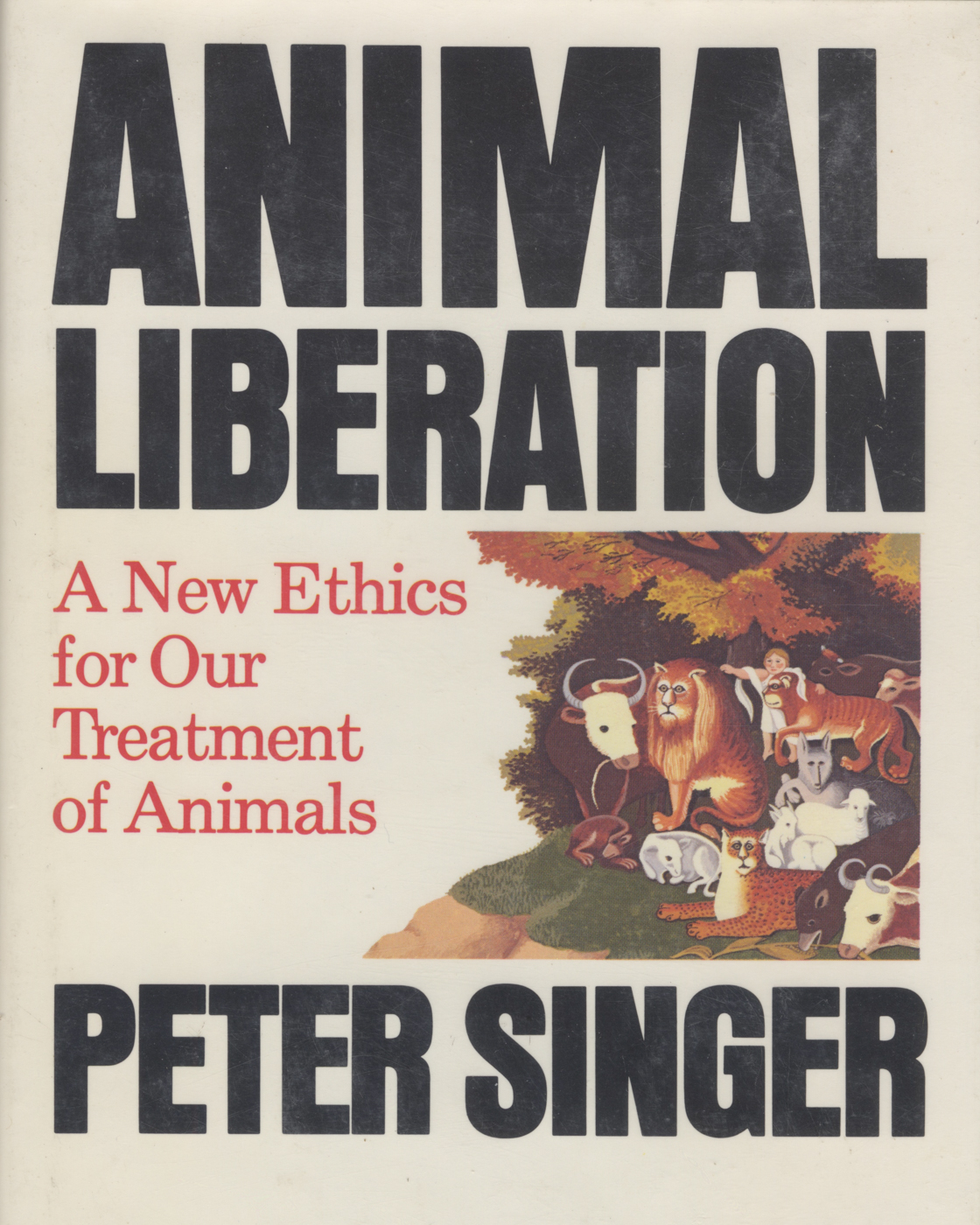 The first edition of <i>Animal Liberation</i>, 1975