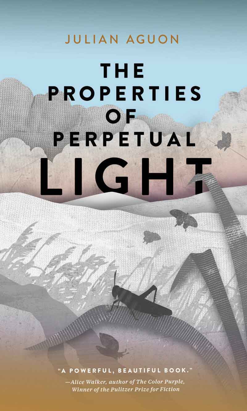 Book cover of The Properties of Perpetual Light by Julian Aguon
