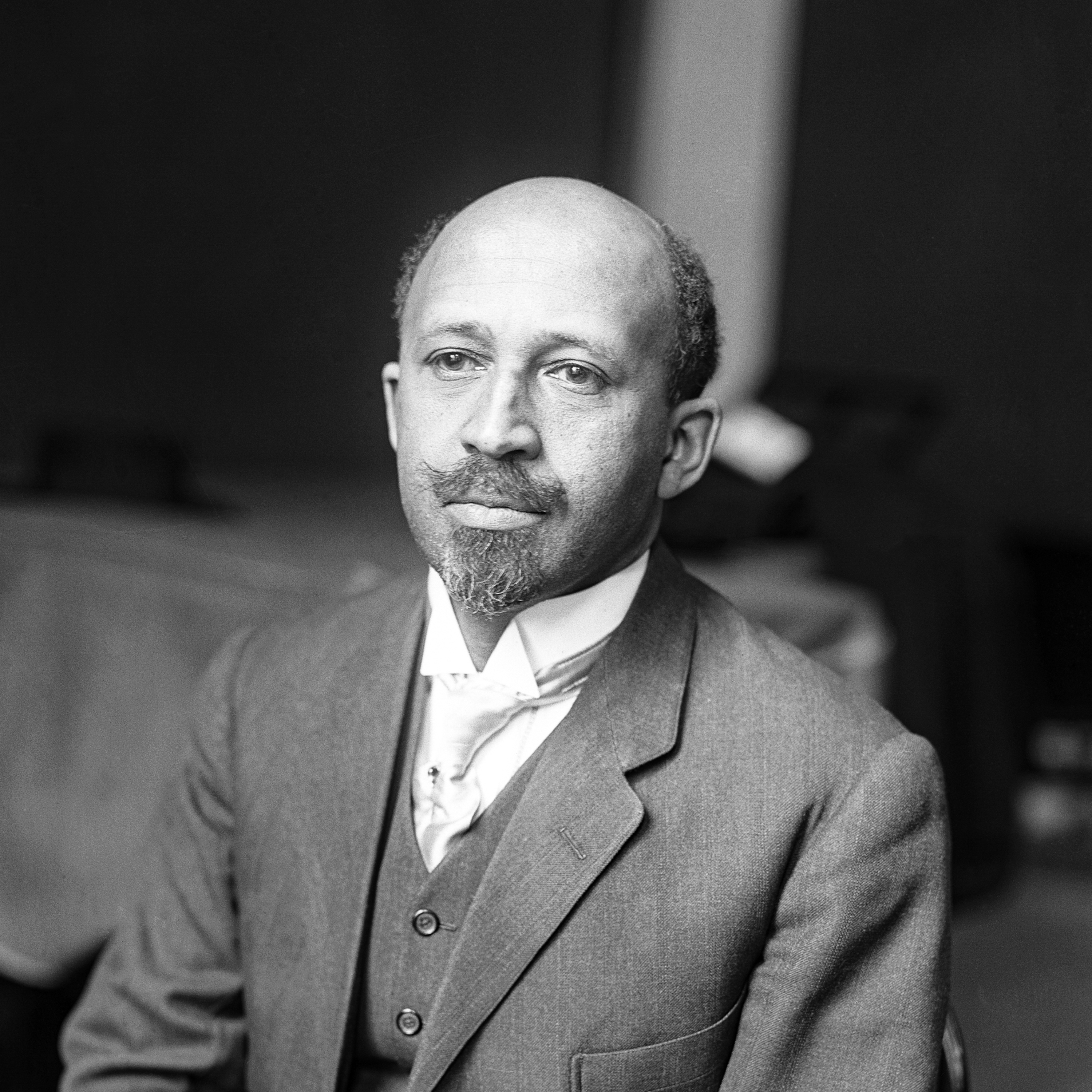 Picture of the African American thinker W.E.B. Du Bois. 