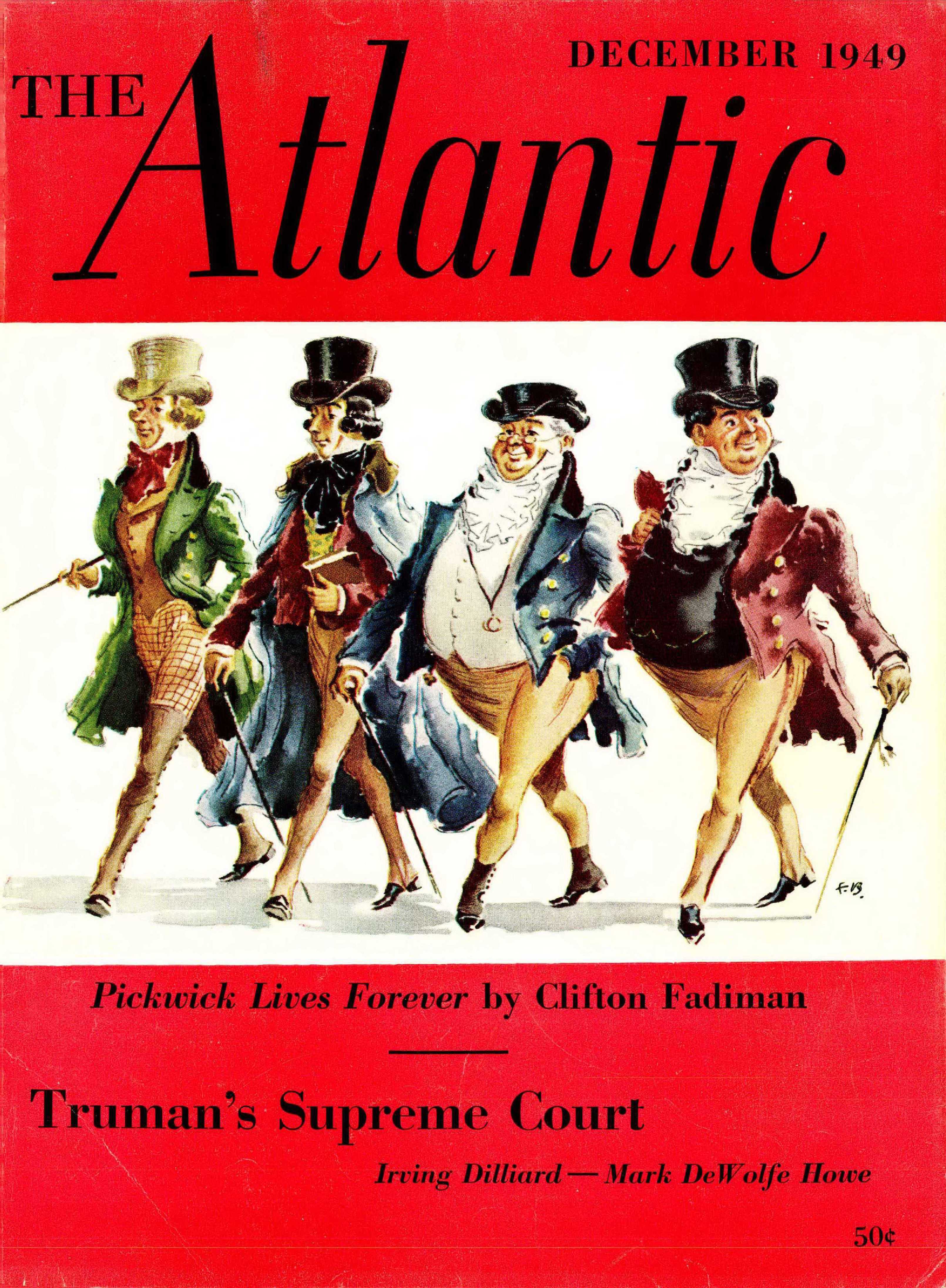 Pickwick Christmas In The Park 2022 December 1949 Issue - The Atlantic