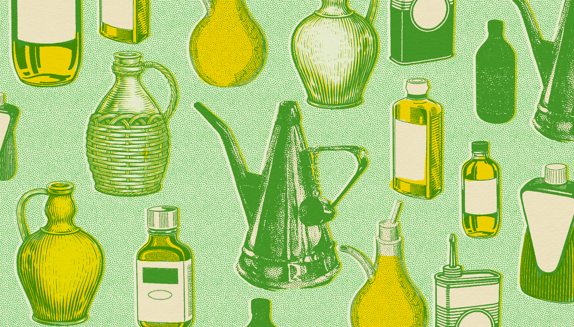 An illustration of oil jars