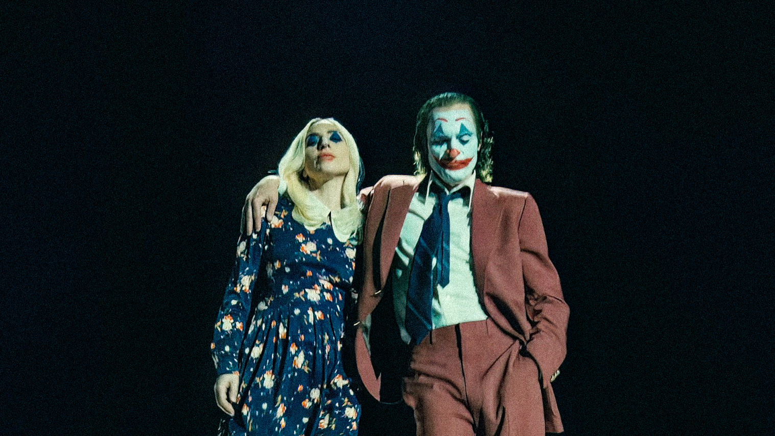 Lady Gaga and Joaquin Phoenix as Lee Quinzel and Arthur Fleck