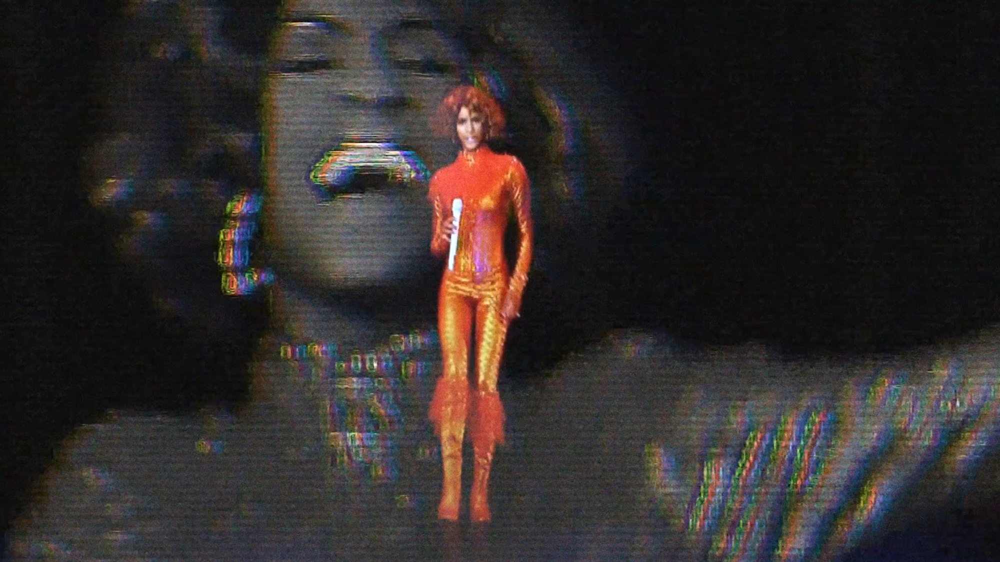 Hologram of Whitney Houston's performance