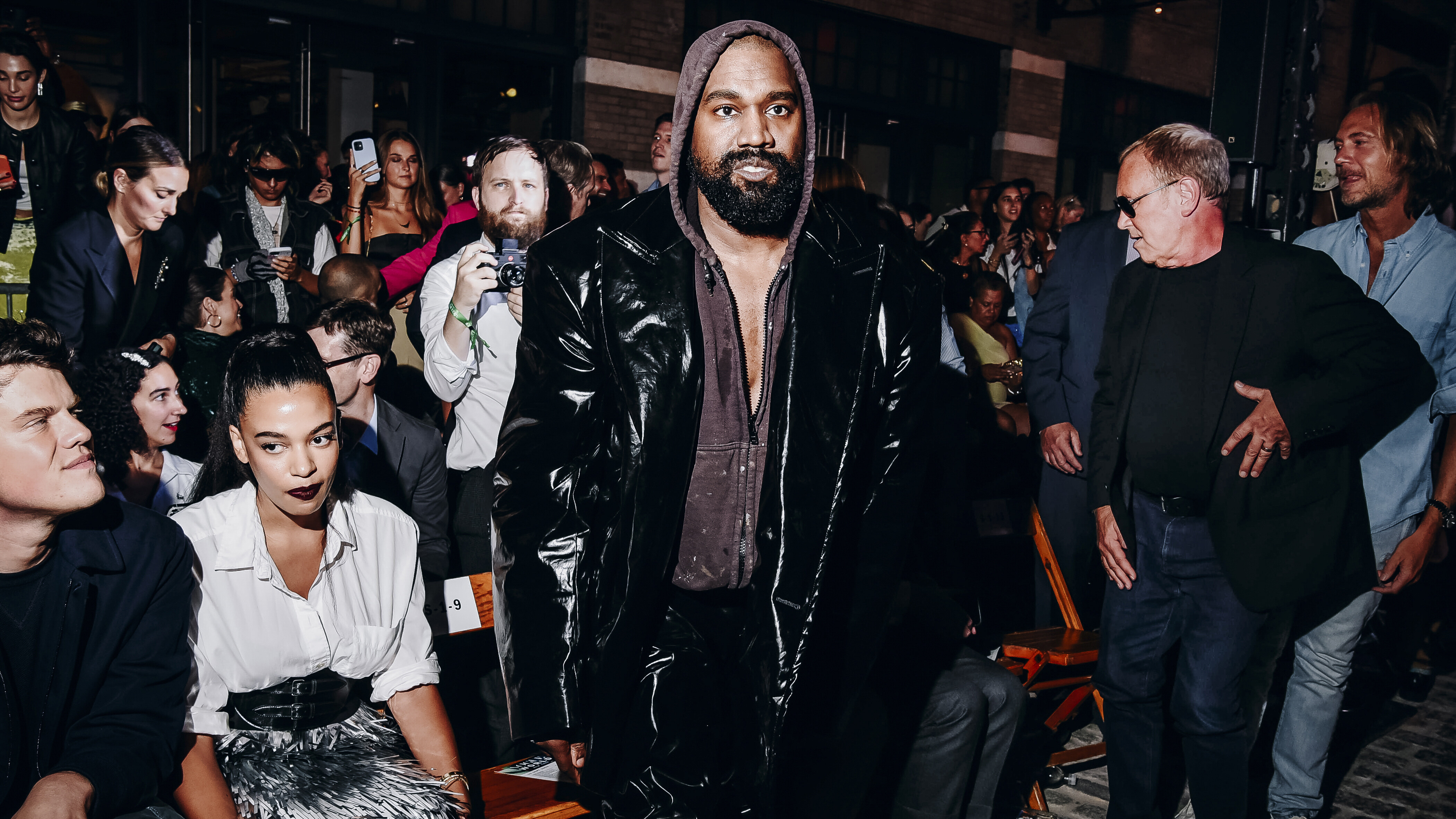 Ye, formerly known as Kanye West, at the Vogue World event in New York, September 12, 2022