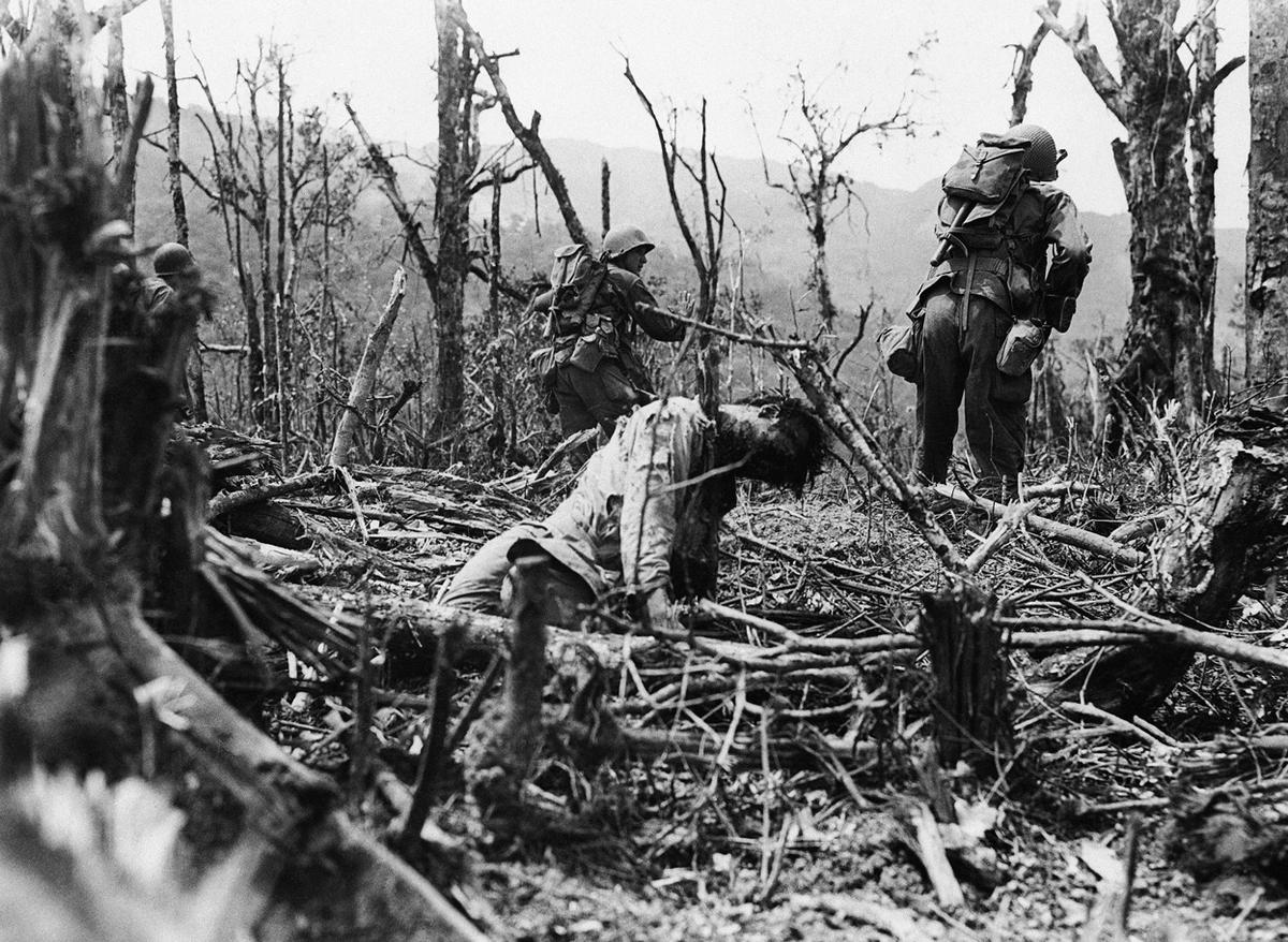 Dead Japanese Soldiers Iwo Jima