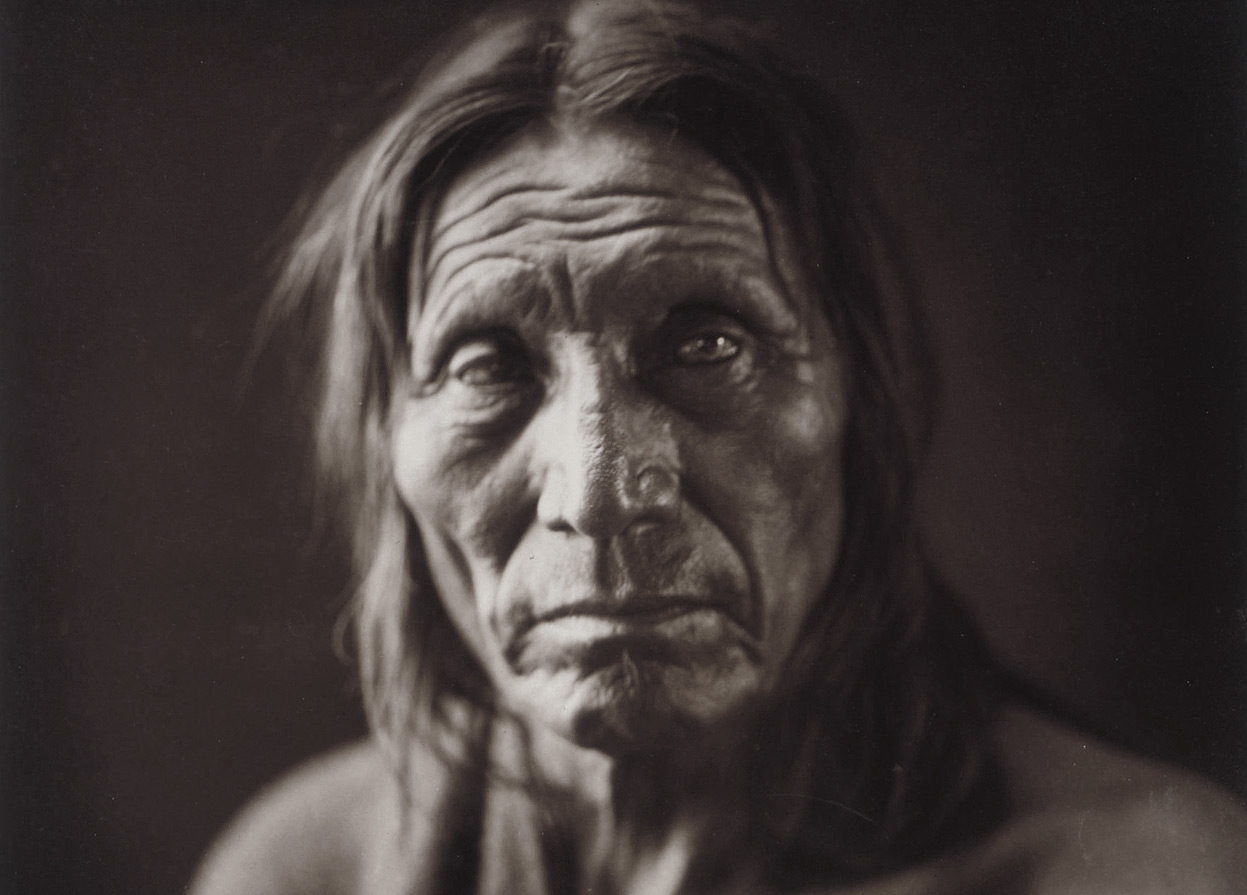 Curtis Photo New ⫸ 855 Postcard WALPI MAN Hopi Indian 1921 E 