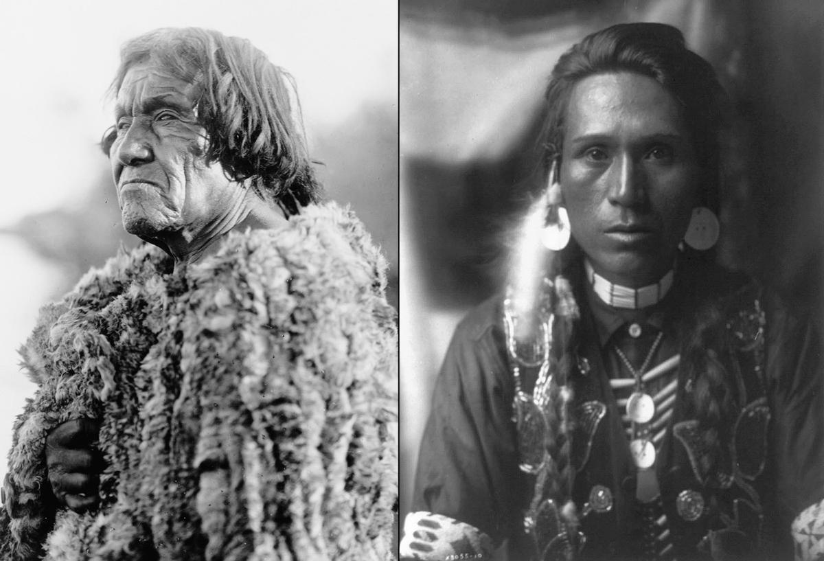 early native american portraits
