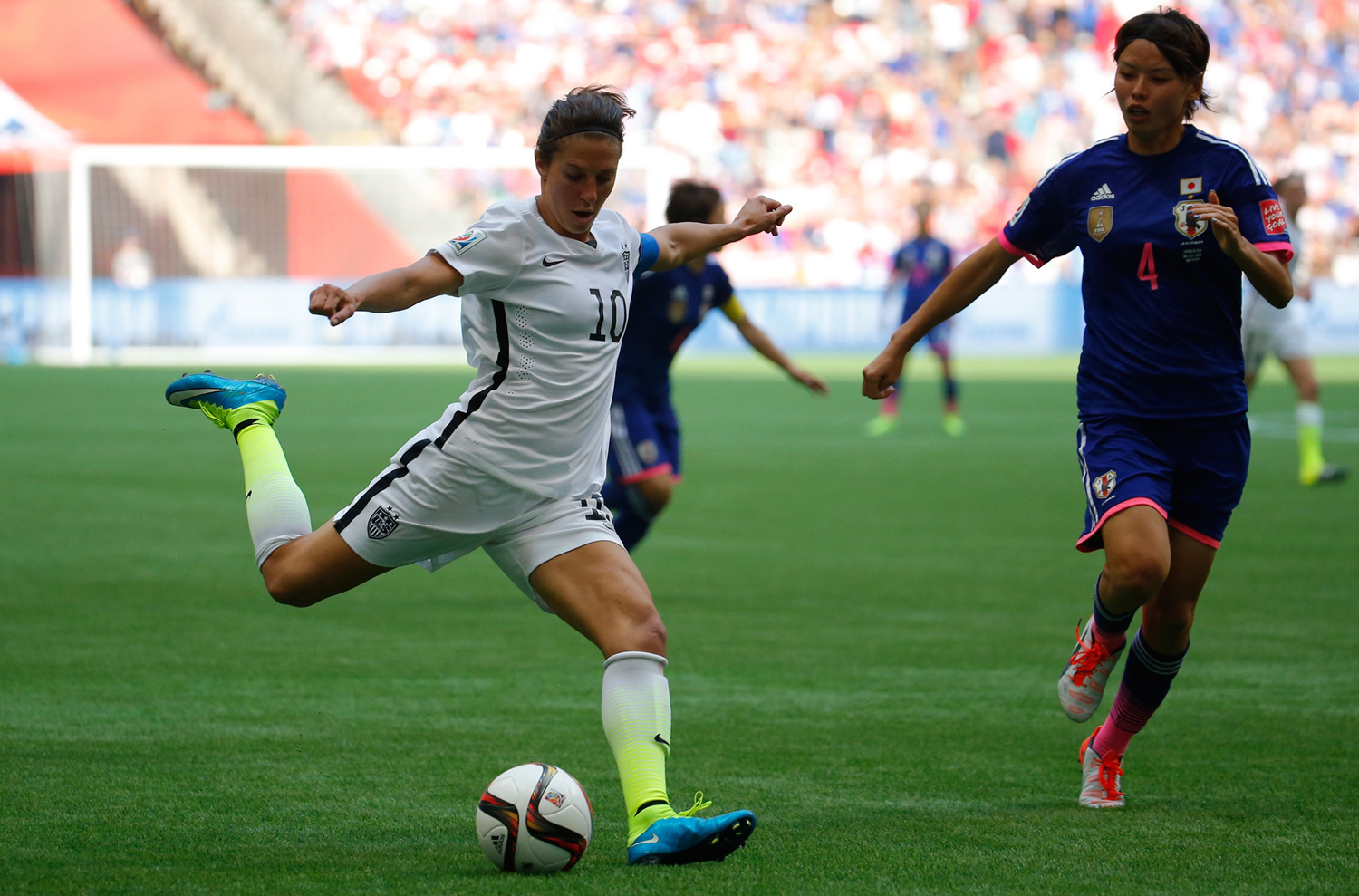 USA womens soccer ball purple size 5 world cup winners 