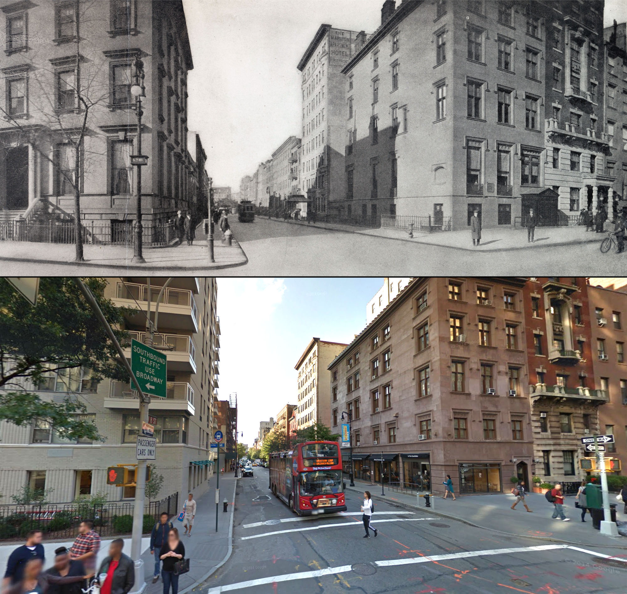 Gevangene rekenkundig Nat Fifth Avenue Then and Now, a Century of Streetviews in New York City - The  Atlantic