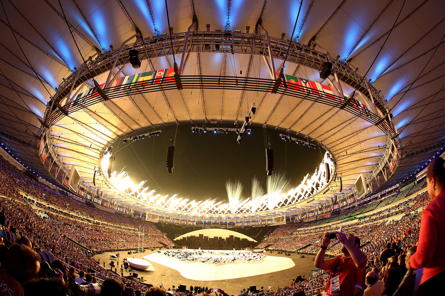 Photos Of The Rio 16 Olympics Opening Ceremony The Atlantic