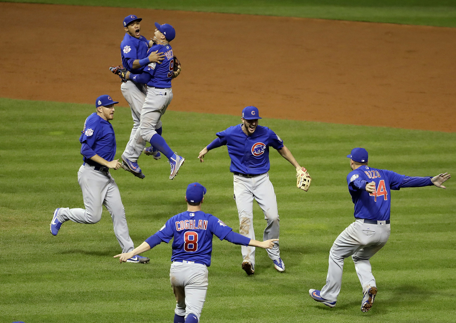 MLB Chicago Cubs 2016 World Series Champions Christmas Tree Collection