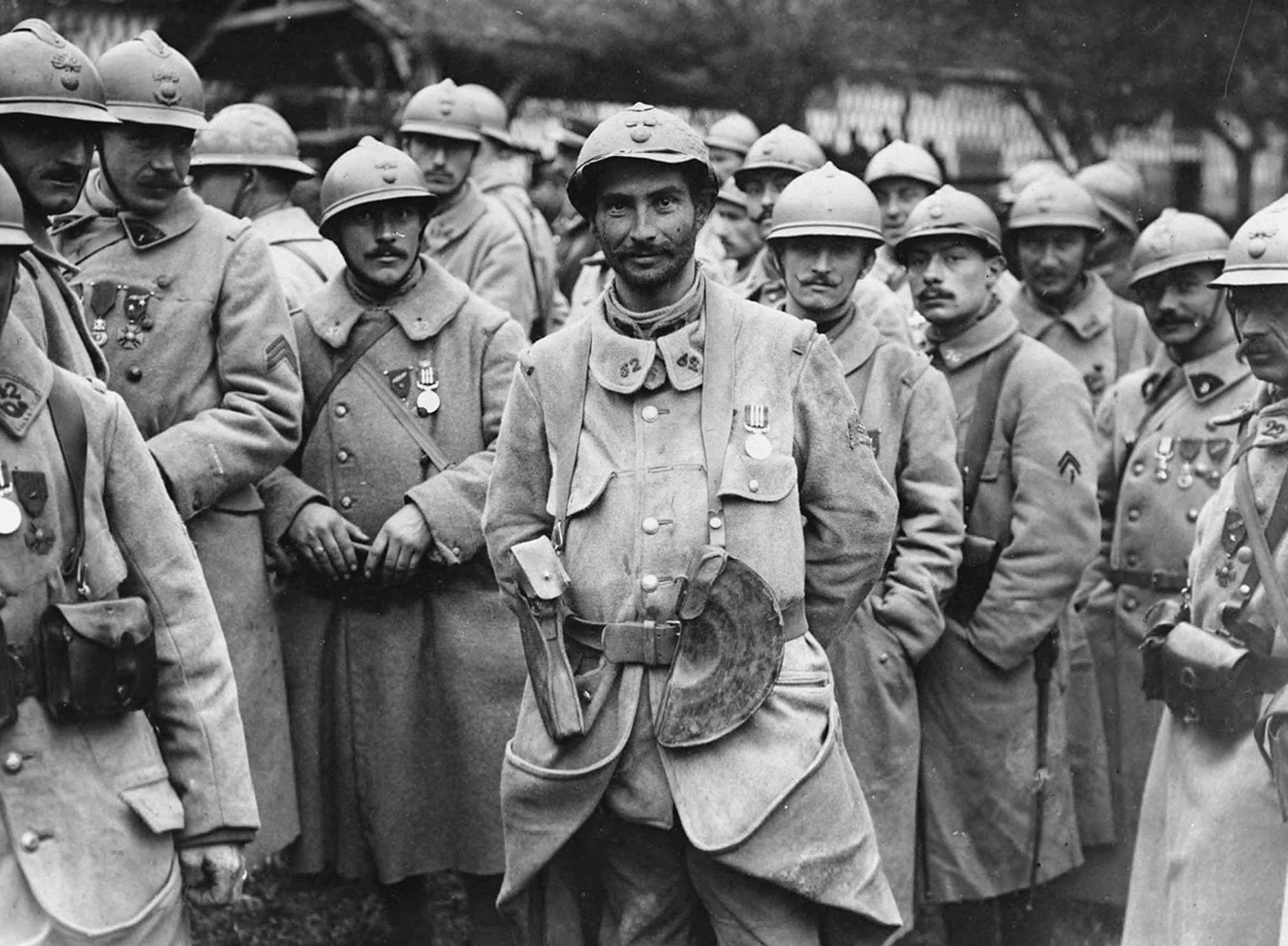 soldiers at world war 1