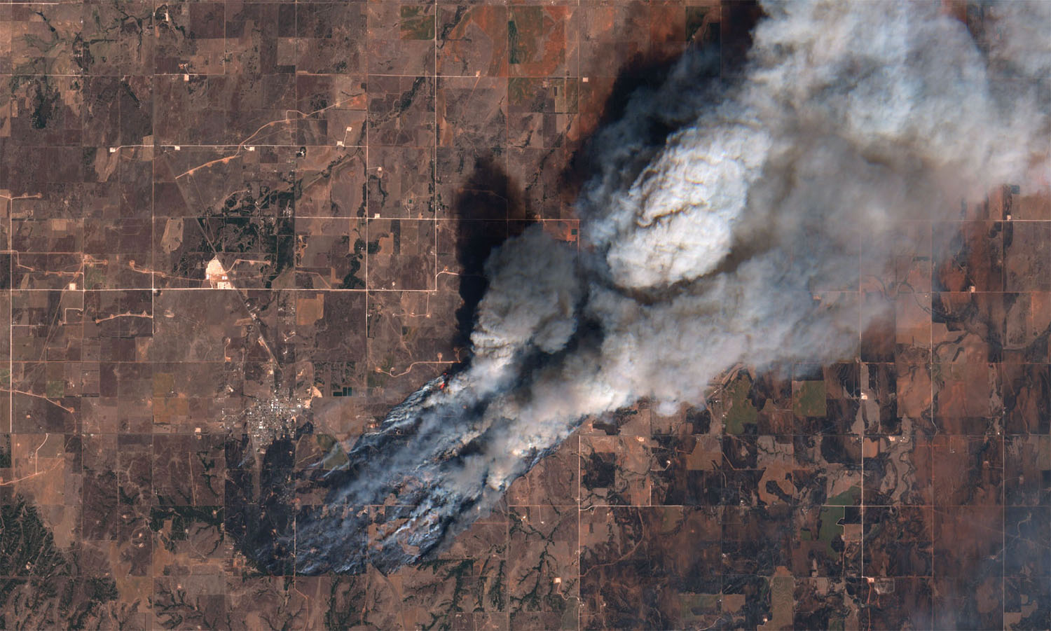 Oklahoma Fires Today Map The Megafire Burning In Oklahoma - The Atlantic