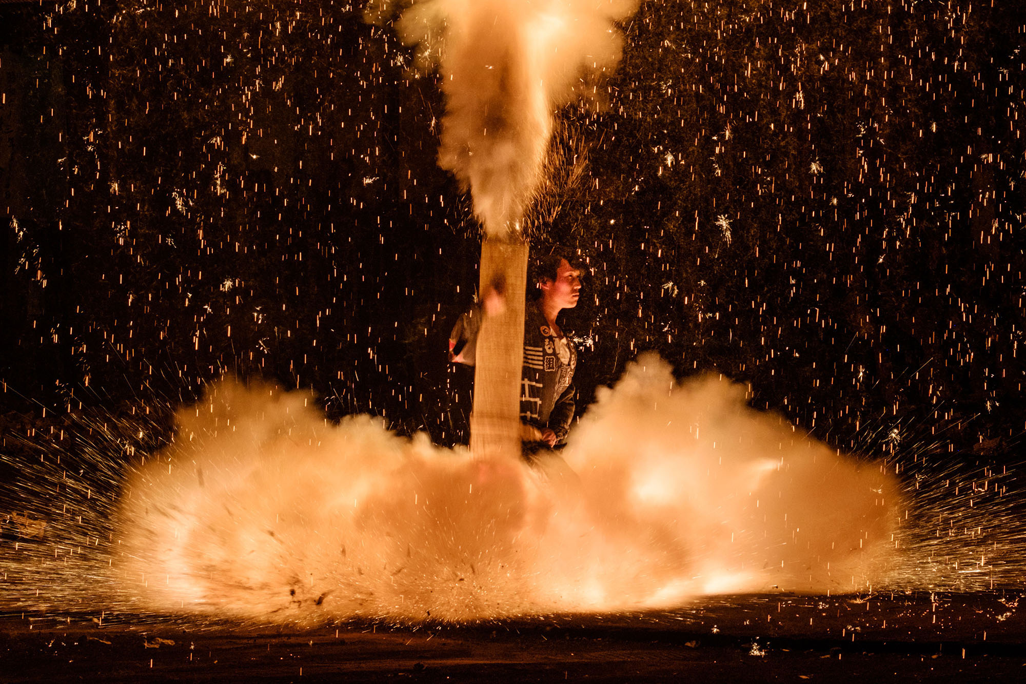 Japan S Fiery Toyohashi Gion Festival The Atlantic