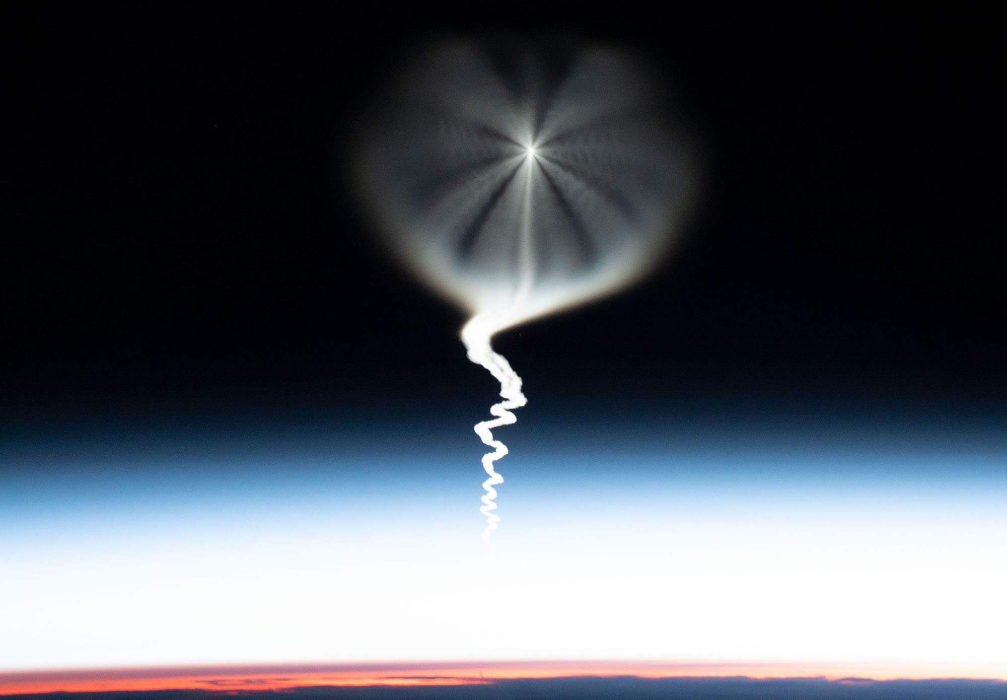 The Soyuz MS-15 Launch, Seen From Above and Below - The Atlantic