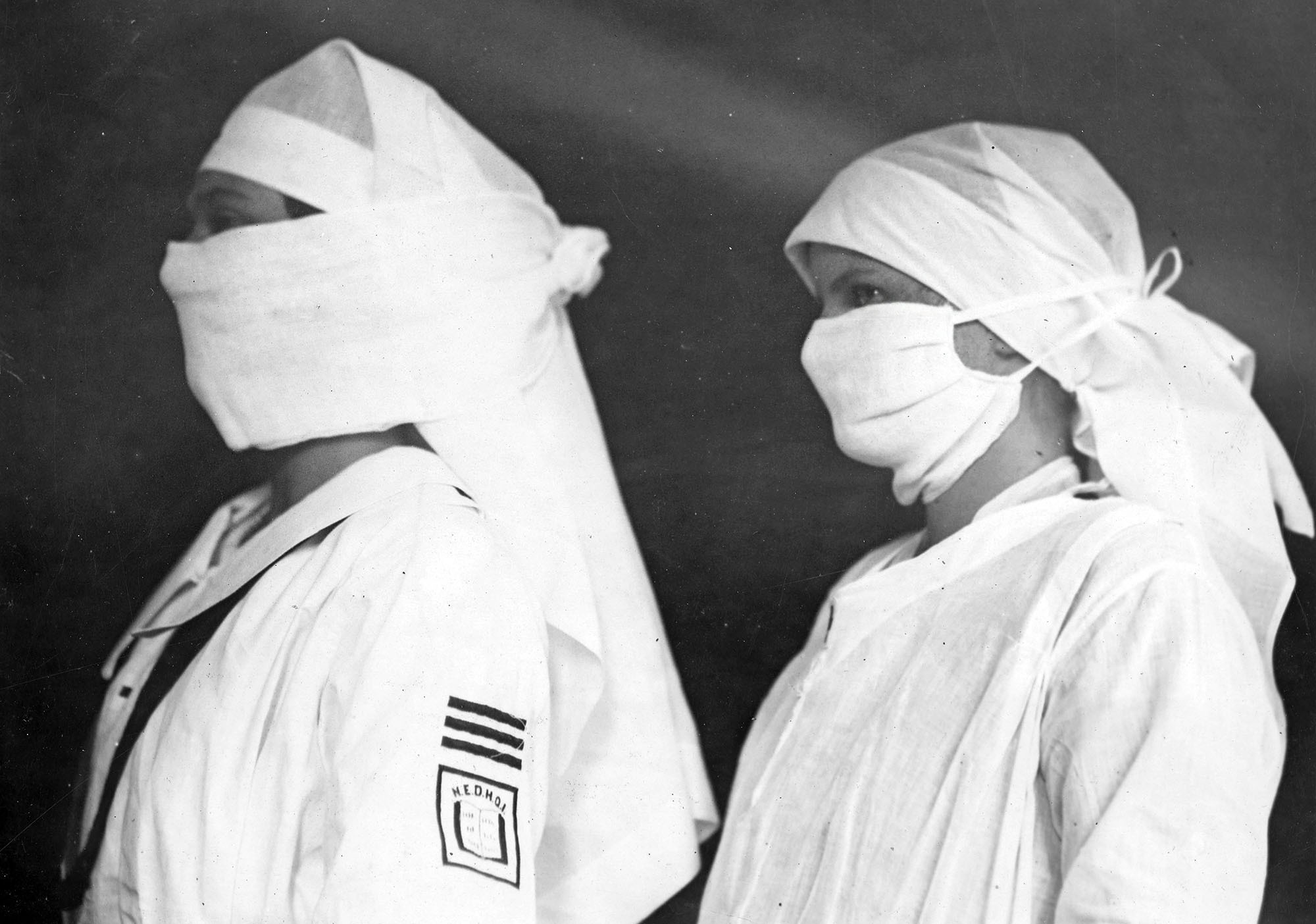 Verpletteren badge Verscherpen Photos: The Influenza Masks of 1918 - The Atlantic