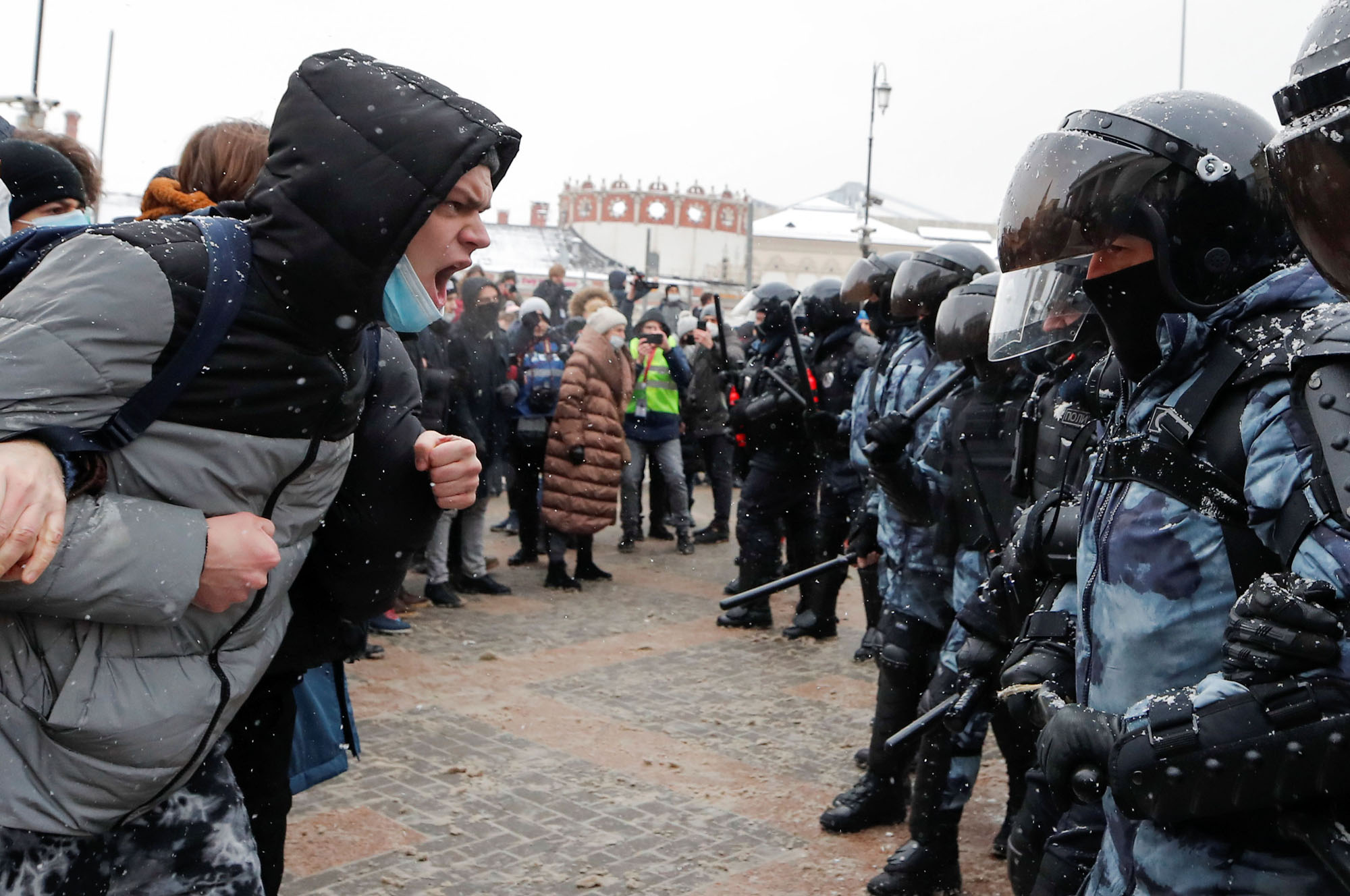 Photos: A Second Weekend of Protests in Russia - The Atlantic