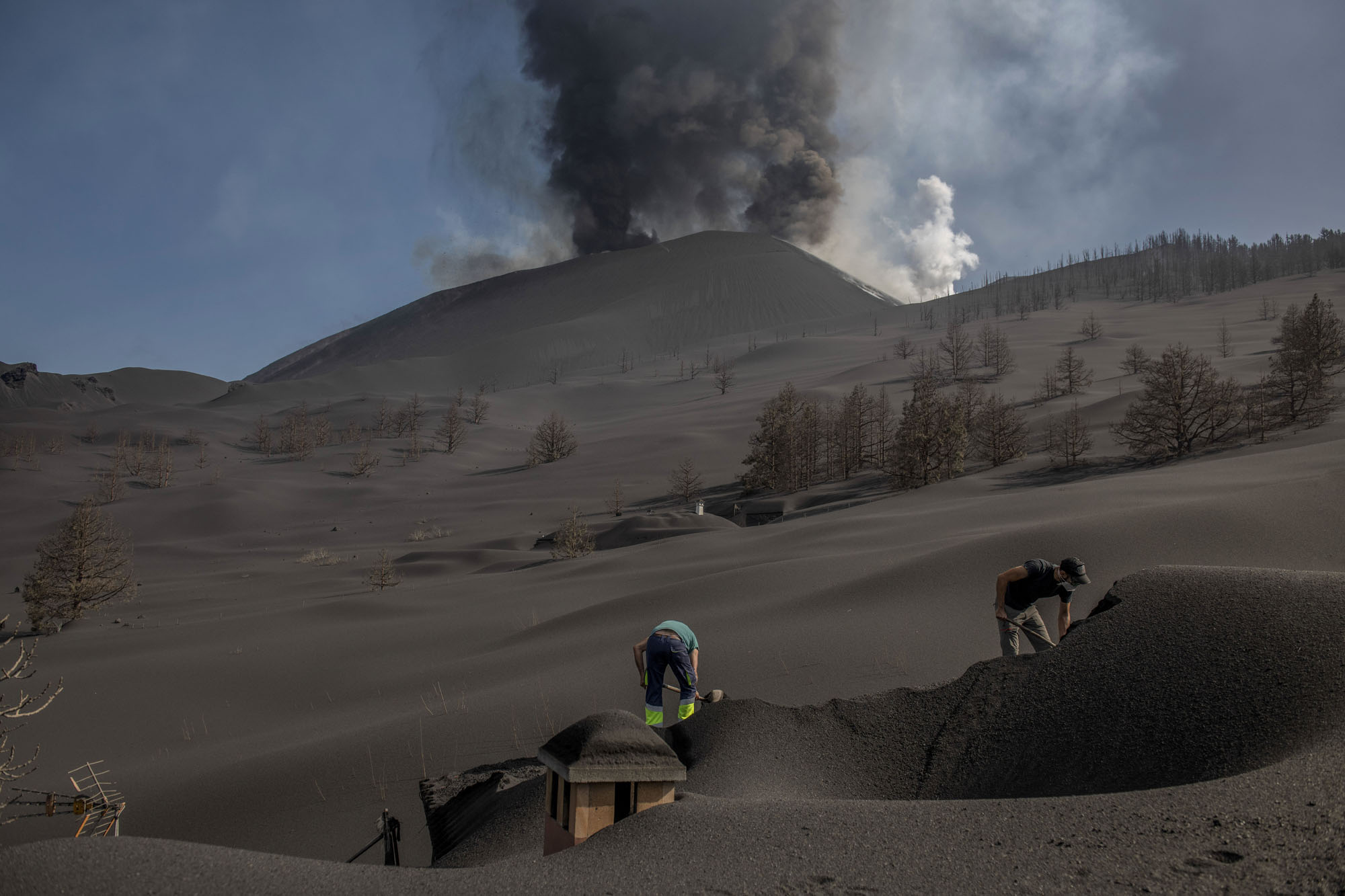 volcanic ash people