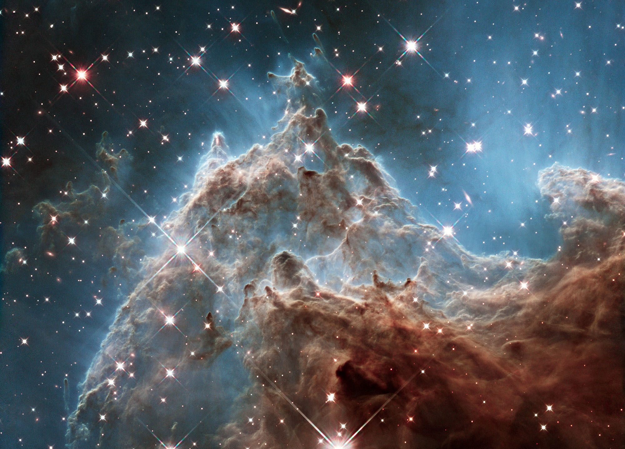 Hubble Captures a Ring Fine Art Print