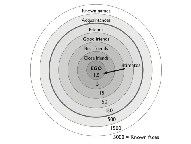 Diagram Of Concentric Circles With Ego In The Center The Circles 