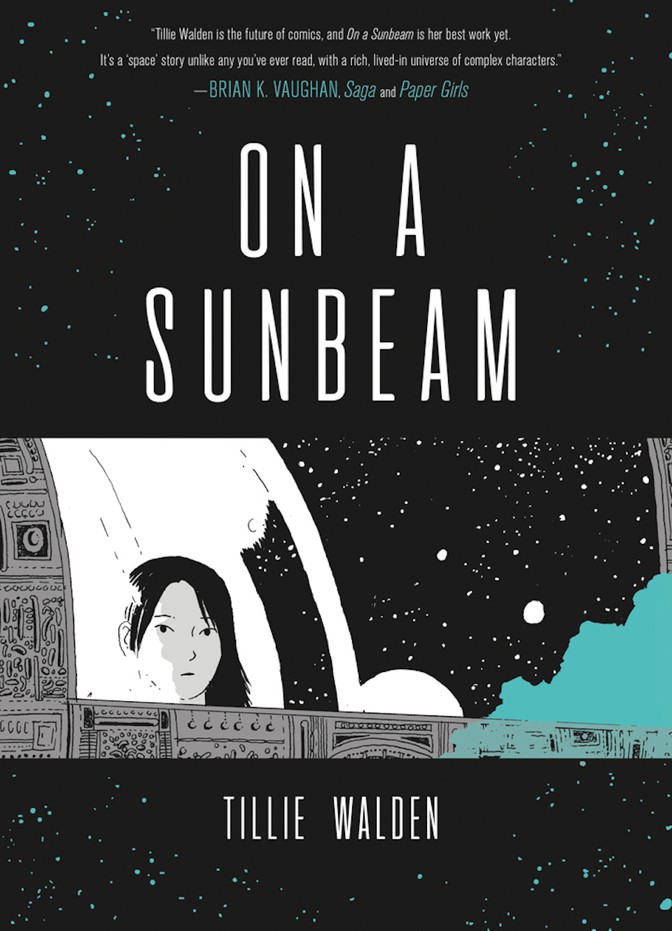 book cover for "On a Sunbeam"