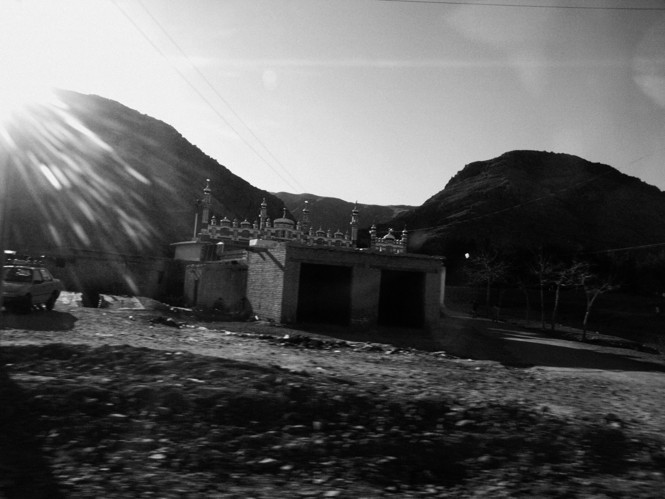 A mosque in Killa Saif Ullah, Pakistan