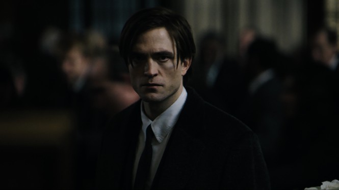 Robert Pattinson as Bruce Wayne in "The Batman"