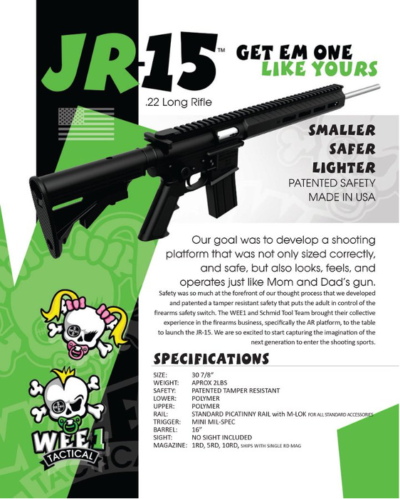 An information sheet for Wee1 Tactical's 