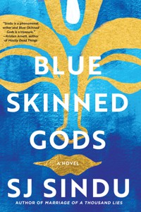 The cover of Blue-Skinned Gods