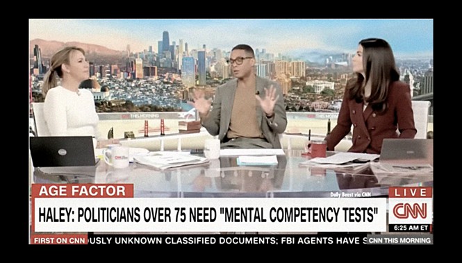 Screenshot of CNN This Morning show when Dom Lemon was still one of the co-hosts
