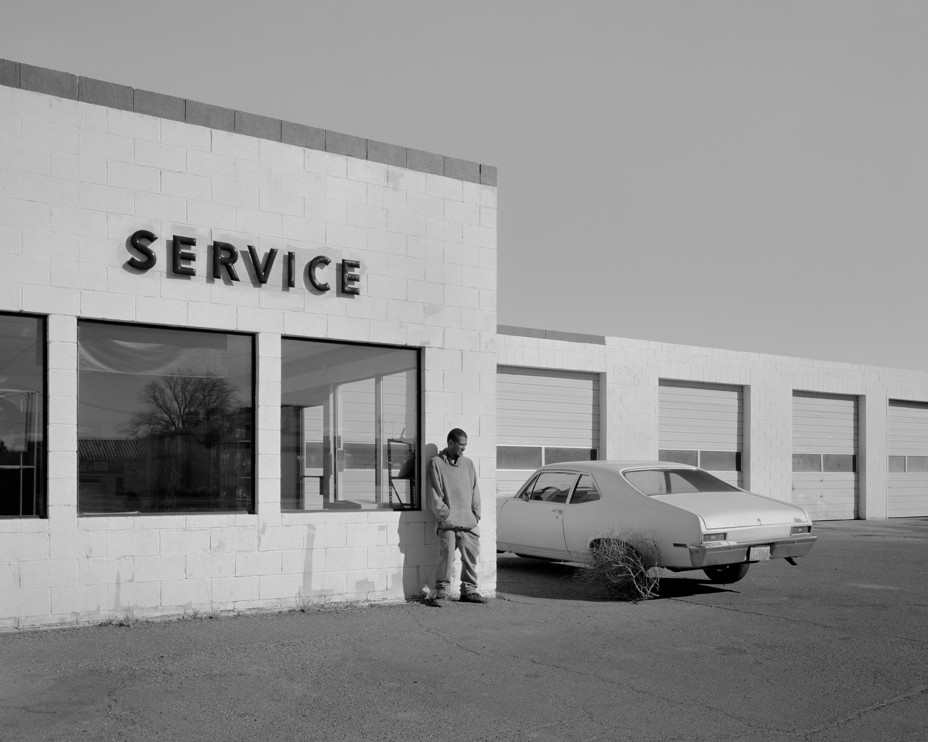 Picture of a service station